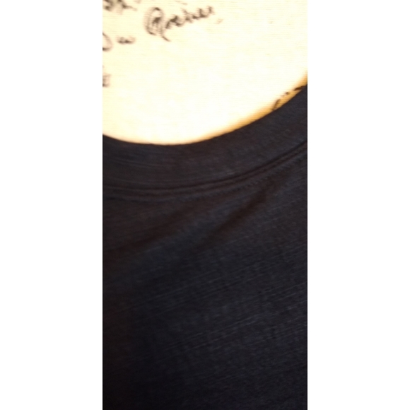 Max Studio Black Tie Waist Tee - Picture 8 of 8